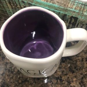 Rae Dunn MAGICAL Purple Halloween Mug